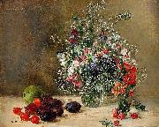 Anna Munthe-Norstedt Still Life with Flowers and Fruits china oil painting artist